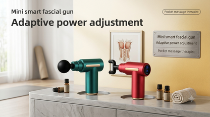 Compact Massage Gun, Travel-Size Recovery, Full Power